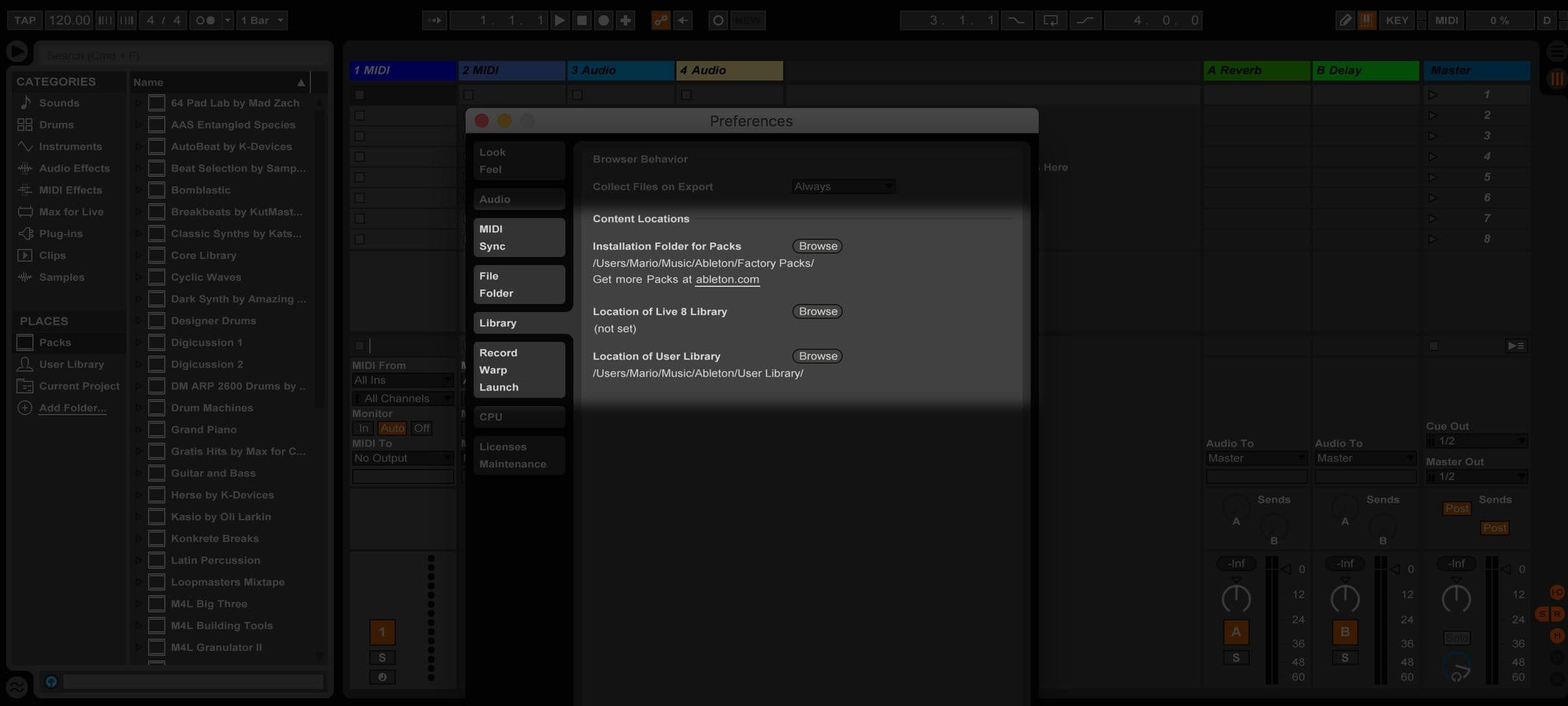 Cover Image for Transferring Ableton Live Packs Folder